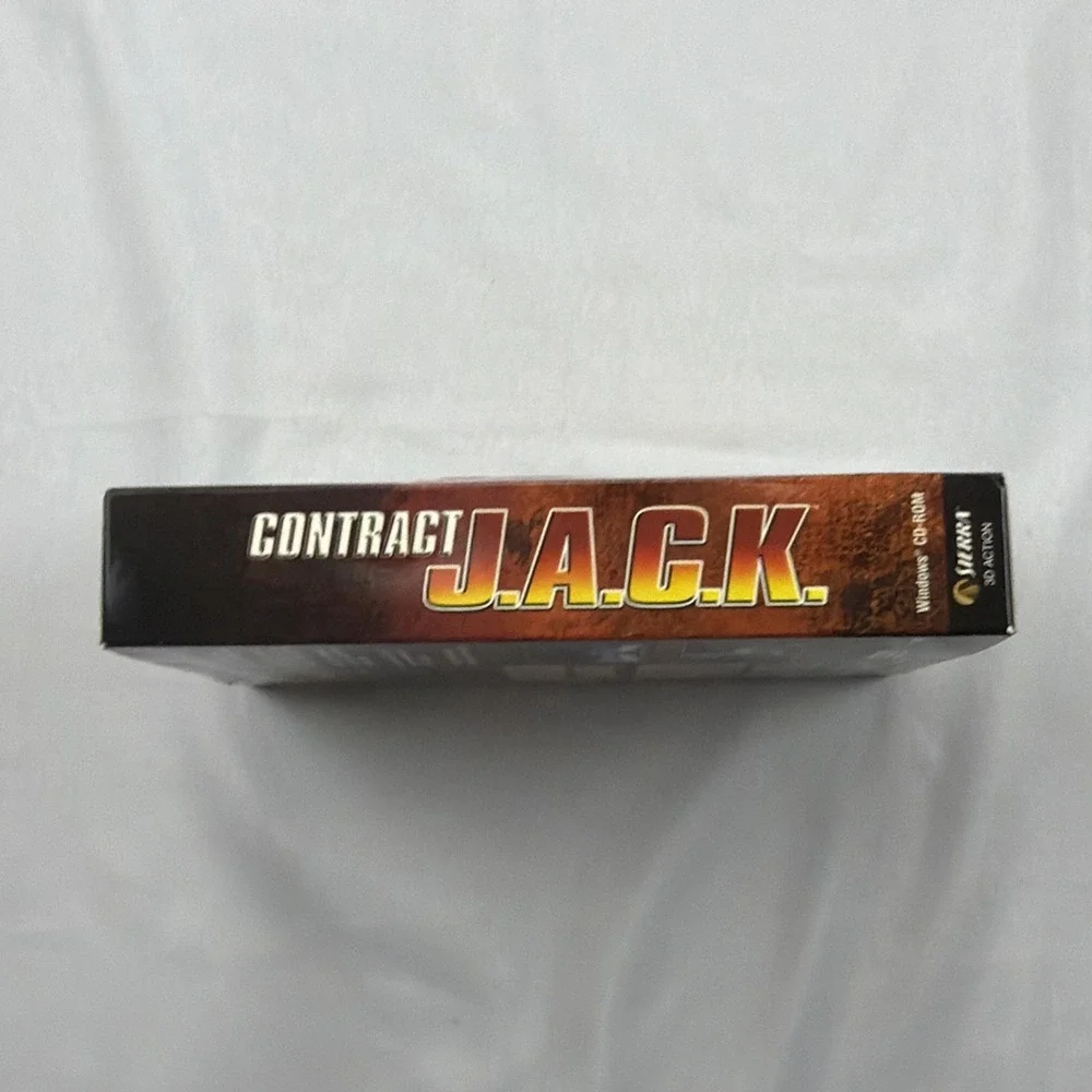 Contract Jack Sequel To No One Lives Forever, 2003, PC Game New / US Sealed Box